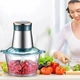 Кухонный измельчитель Rainberg RB-2201, 1300 Вт, 2 л, настольный блендер, мощный блендер измельчитель - изображение 7