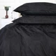 Пододеяльник MirSon Сатин Жаккард 6031 Count Black 200х220 см (2200008763695) - изображение 3