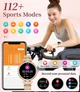 Розумний смарт-годинник для жінок AMOLED 1.2" дзвінки фітнес браслет пульс тиск сон iOS андроїд Smart Watch жіночий - зображення 5