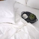 Простынь на резинке MirSon 0001 Moko White 160х200х25 (2200001076853) - изображение 8