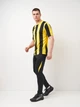 Футболка спортивная длинная мужская Joma Inter 101287.901 XL Желтая (9998352444096) - изображение 3