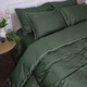 Комплект постельного белья Mirson Двуспальный 175х210 см 0844 Green Olive Corner Сатин (2200008710941) - изображение 6