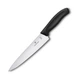 Кухонний ніж Victorinox SwissClassic Carving 6.8003.19B 19 см Black (Vx68003.19B) - зображення 1