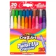Набір кольорових олівців Cra-Z-Art Mini Twist Up в коробці 20 кольорів (10253CRA) - зображення 1