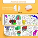 Раскраска в рулоне Byfa Animal World - изображение 1