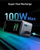 Портативное зарядное устройство Anker Prime - 20000 mAh 200w pd Black (a1336011) - изображение 2