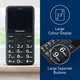 Мобильный телефон panasonic kx-tu155exbn - изображение 6