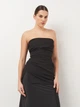 Футболка женская Zara 9006/378 XS Черная (09006037800010) - изображение 1