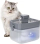 Фонтан-поїлка для котів і собак ELS PET 1.5L з LED підсвіткою та фільтром, Прозорий (146-WHITE) - зображення 2