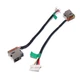 Разъем гнездо кабель питания HP 15-AK 15-BA, 15-db - 799736-F57 - изображение 1