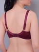 Бюстгальтер Diorella 61583F бордовий 90F - зображення 3