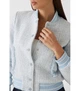 Бомбер твидовый Guess S голубой W5RL10WGVM2 5102 - изображение 2