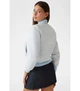 Бомбер твидовый Guess S голубой W5RL10WGVM2 5102 - изображение 3