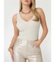 Топ з блискітками Guess L бежевий W5RR18Z34O0 5180 - зображення 2