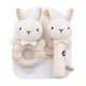 Набор детских игрушек-погремушек Pudcoco Зайчики (Color: 8) - изображение 1