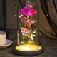 Декоративний 3D нічник Троянда 15 см Pink - зображення 10