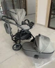 Дитяча коляска 2в1 Victoria Gold 1 Classik Len Графіт сіра - изображение 4