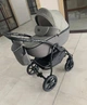 Дитяча коляска 2в1 Victoria Gold 1 Classik Len Графіт сіра - изображение 5