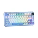 Механічна клавіатура MechLands Vibe75 V2 Blue перемикачі Cream Mint - зображення 3