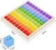 Таблица умножения Монтессори деревянная Multicolor - изображение 8