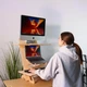 Стіл для роботи стоячи Mini desk Блакитний - зображення 10