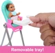 Ігровий набір Barbie Skipper Babysitters Inc з лялькою нянею стільчиком і малюком HTK34 Mattel - зображення 5