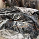 Постільна білизна бавовняна Вєрона Євро Простирадло на гумці 160x200х20 Бязь Чорна 50 х 70 - зображення 1