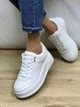 Кеды женские Guess Cleva Sneaker белые 37.5 (7) 24 см (B0D6YJV915) - изображение 2