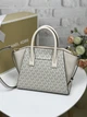 Сумка жіноча Michael Kors Avril Small Logo Top-Zip Satchel (35F4G4VS1B) - зображення 5