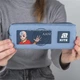 Пенал шкільний Kite Avatar 7x19x4 см Сірий (AV25-642) - зображення 6