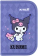 Пенал шкільний без наповнення Kite Kuromi 1 відділення 1 відворот 20.5х14х4 см Фіолетовий (HK25-621-2) - зображення 1