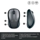 Миша бездротова Logitech M235 Grey (910-002201) Сірий - изображение 4