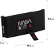 Пенал шкільний Kite NASA 8.5x19.5x3 см Чорний (NS25-680) - зображення 3