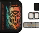 Пенал шкільний без наповнення Kite Transformers Generations 1 відділення 2 відвороти 20.5х14х4 см Чорно-помаранчевий (TF25-622) - зображення 2