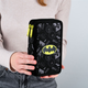 Пенал шкільний без наповнення Kite DC Batman 2 відділення 20x12x4.5 см Чорний (DC25-623) - зображення 7