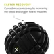 Массажный мяч повышенной жесткости Trigger Point GRID X Ball 12.7 см (США) - изображение 8
