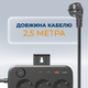 Мережевий фільтр Ultra PB70312 3 розетки 1 USB-А 2 USB-C 2.5 м - зображення 8