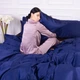 Пододеяльник MirSon Сатин Premium 0211+4052 Azure 110х140 (2200001218161) - изображение 3