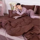 Пододеяльник MirSon Сатин Premium 0165+0211 Cappuccino 175х210 (2200001219045) - изображение 5