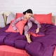 Пододеяльник MirSon Сатин Premium 0132+3220 Pion 110х140 (2200001218079) - изображение 6