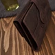 Кошелек женский кожаный Paolo Peruzzi T-134-HBR Коричневый (5905567211348) - изображение 5