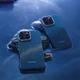 Карбоновий чохол Pitaka Tactile Woven Case StarPeak Over The Horizon для iPhone 16 Pro Max Синій + блакитний (KI1602POTH) - зображення 6