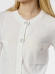 Кардиган женский Arber Knitted Jacket W1 Wtr-158 W09.03.00.411 XS Белый (ARB9100354830009) - изображение 3