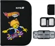 Пенал школьный без наполнения Kite Hot Wheels Skate 1 отделение 2 отворота 20.5х14х4 см Черный (HW25-622-2) - изображение 2