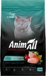 Полнорационный сухой корм AnimAll для стерилизованных кошек с курицей и свежей ягнятиной 12 кг (5902706511710) - изображение 1