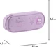 Пенал шкільний Kite Shining Star 22x8.5x4.5 см Рожевий (K25-599-7) - зображення 3