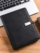 Smart блокнот с беспроводной зарядкой встроенным повербанком и USB-флешкой 16 Гб подарочный недатированный в линейку А5 из эко кожи Черный (CNB-002) - изображение 10