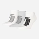 Набор женских носков хлопковых Puma Elements Unisex Bwt Sneaker 93899403 35/38 3 пары White/Grey (8720245826105) - изображение 1