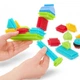 Конструктор серії Bristle Blocks - Будівельник, 56 деталей - изображение 4