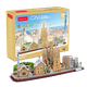 Конструктор 3D Cubic Fun City line Barcelona MC 256H - изображение 1